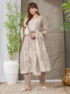 Very Prepossessing Handloom Cotton Weaving Suit Set