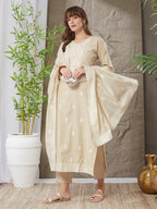 Very Glamorous Handloom Cotton Weaving Suit Set