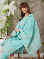 Very Winsome Handloom Cotton Weaving Suit Set