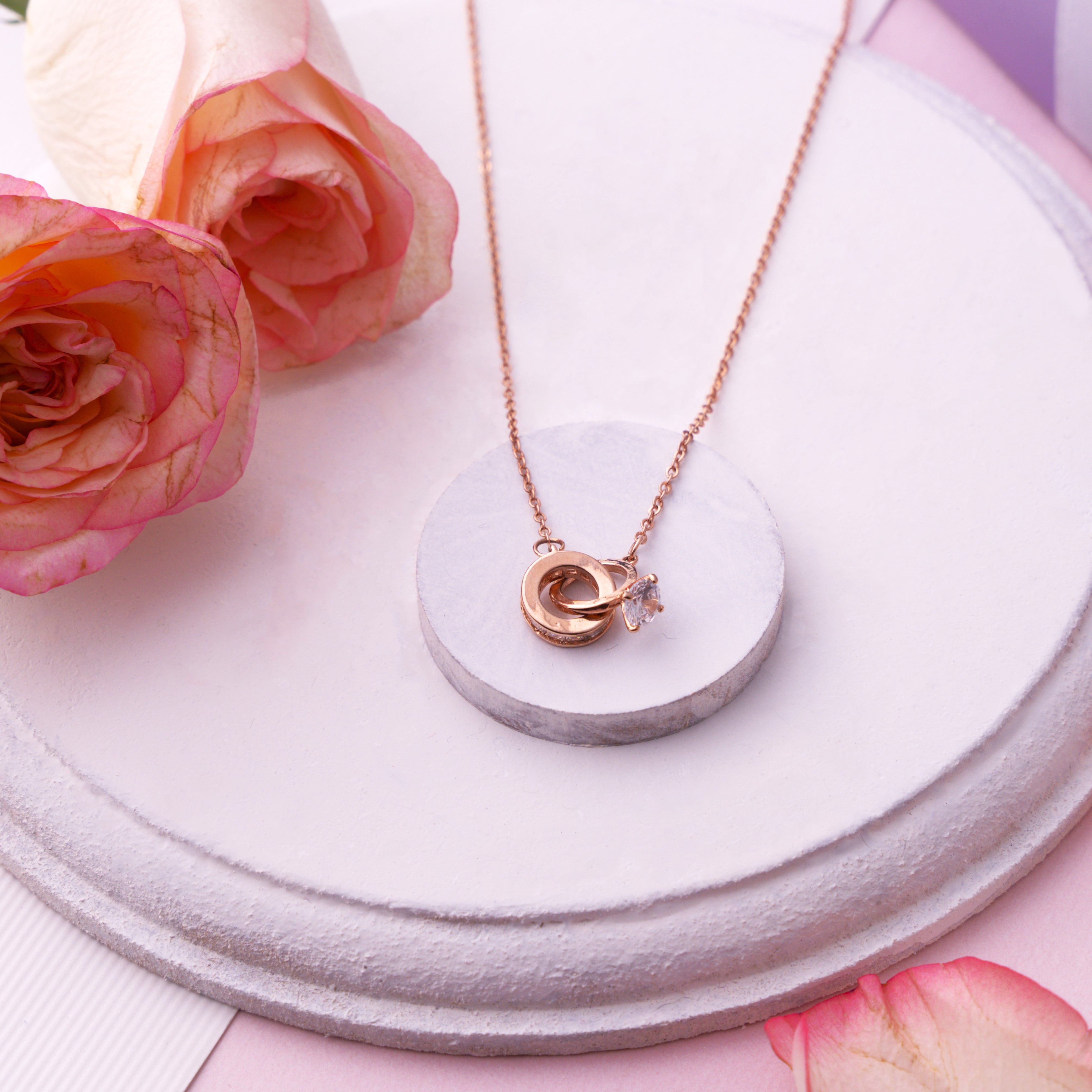 The Ring Pendant Necklace