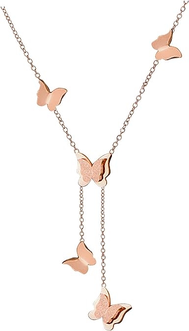 Cinderella Butterfly Necklace