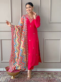 Gajari Embroidered Kurta Pant