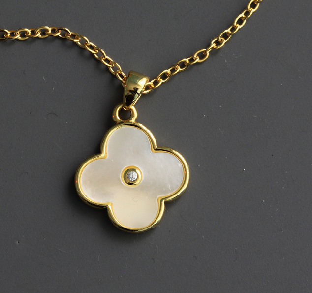 Double Clover Necklace