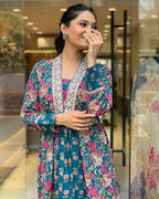 Rama Embroidered Cotton Suit Set