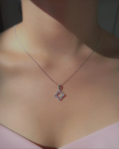 Four Square Necklace