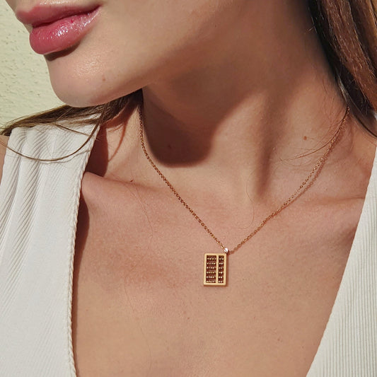 Abacus Necklace - Fourkarts